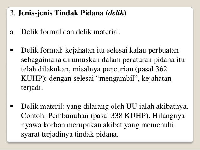 Asas asas hukum pidana, betlehem ketaren, sh., kuliah 7 