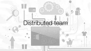 Distributed team
 