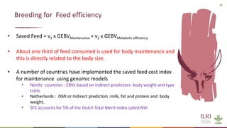 Genetics and genomic approaches for sustainable dairy cattle improvement in smallholder dairy systems
