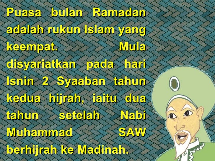 Asasa Fardhu Ain Puasa Dan Ramadan
