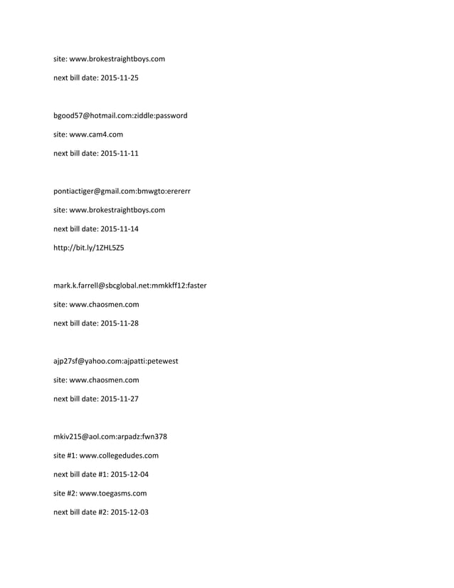 Daily Free Porn Passwords, Free Porn Accounts, Free Premium Porn, Xxx