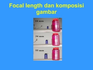 Focal length dan komposisi gambar 