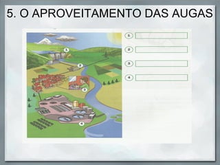 5. O APROVEITAMENTO DAS AUGAS
 