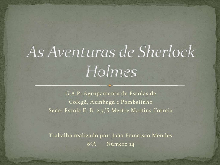 As Aventuras De Sherlock Holmes