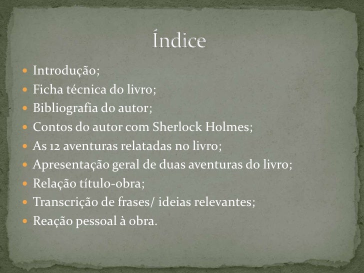 As Aventuras De Sherlock Holmes