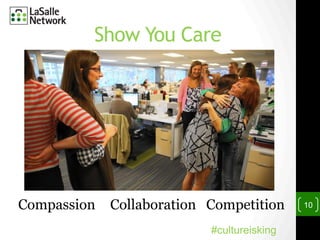 Show You Care
Compassion Collaboration Competition 10
#cultureisking
 