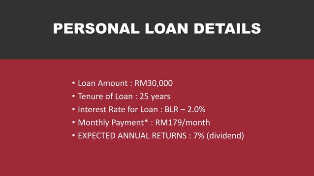 ASB Loan Malaysia | PPT