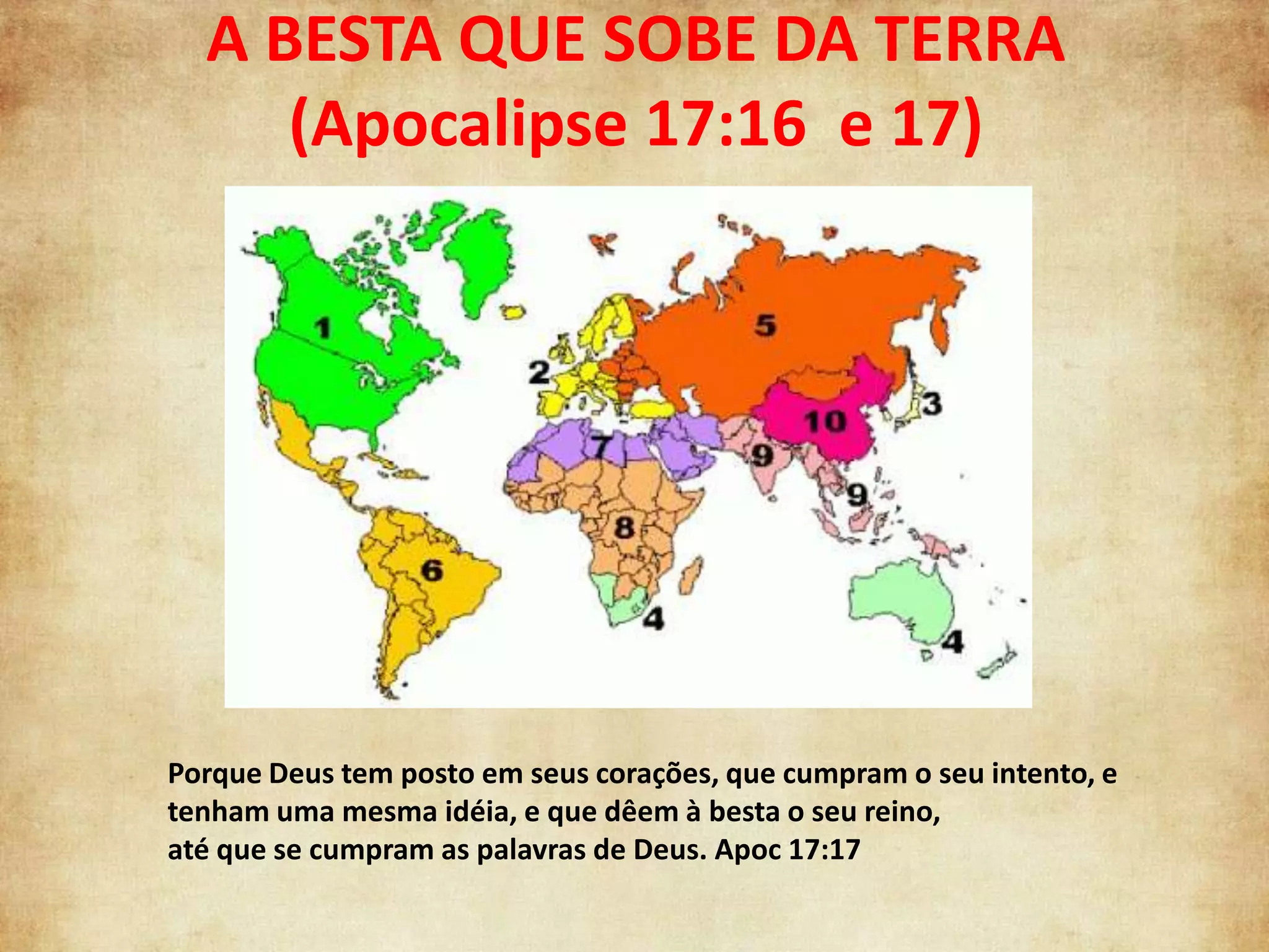 As Bestas do Apocalipse | PPTX