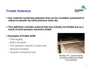 AusNet Services - Asbestos Awareness | PDF