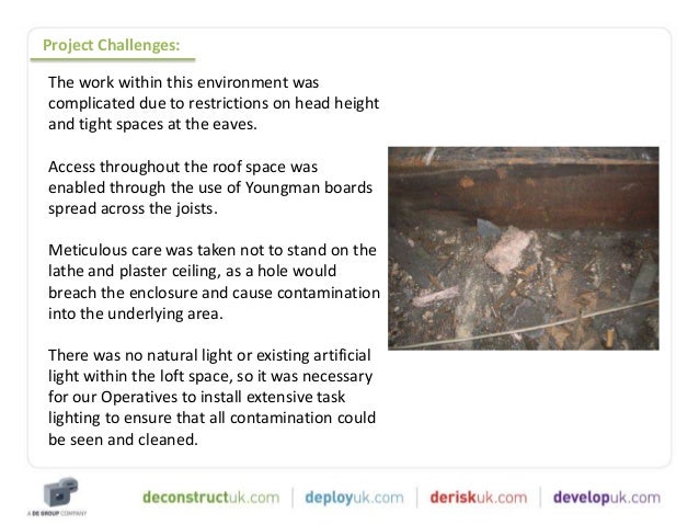 Asbestos Removal Case Study For Drayton Court Hotel