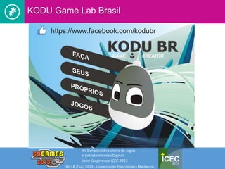 KODU Game Lab Brasil

 