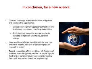 Alternatives to Slash and Burn Programme: what have we learned, where to next?