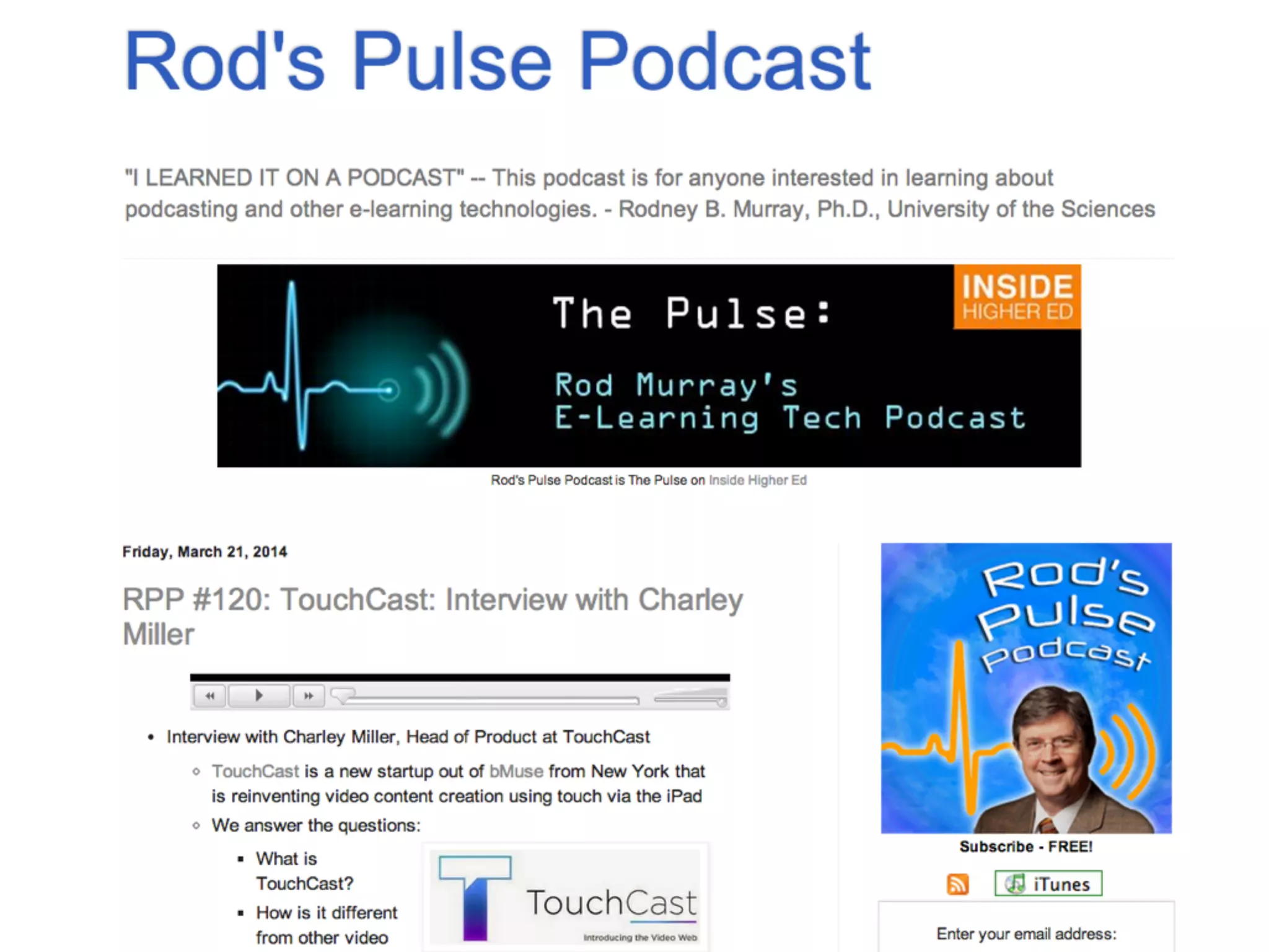 ASBMB April 2014
!
University of the Sciences in Philadelphia
!
Rich Cosgriff, Jr. 
Director of Classroom Technology
r.cosgriff@usciences.edu
!
Catherine Bentzley, PhD 
Associate Professor of Chemistry & Biochemistry
c.bentzley@usciences.edu
!
!
Danielle M. Villegas
techcommgeekmom.com

Acknowledgments
60
Thanks to my
friends and
colleagues
who contributed
to this
presentation!
 
