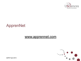 ASBMB April 2014
ApprenNet Tour
56
 