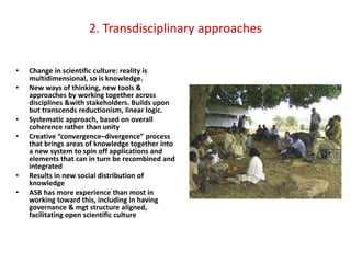 ASB Partnerhip @ 20: what have we learned, where to next. 2pptx