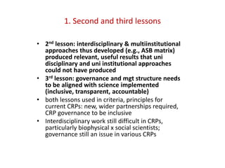 ASB Partnerhip @ 20: what have we learned, where to next. 2pptx