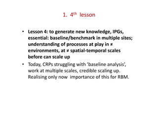 ASB Partnerhip @ 20: what have we learned, where to next. 2pptx