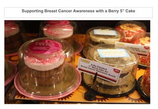 Supporting Breast Cancer Awareness with a Berry 5” Cake 