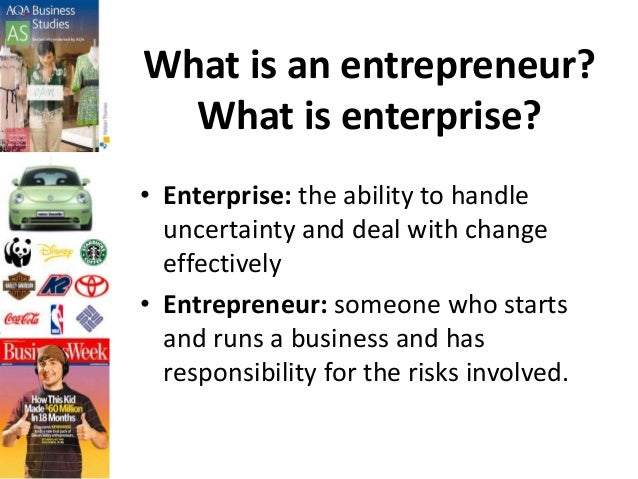 As Business Studies Enterprise