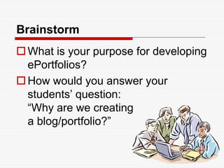 Portfolio Development Process