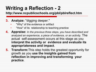 Brainstorm - Level 2How are you supporting student reflection on their learning?How are you providing feedback on student learning?Who is currently bloggingwith students? Give abrief description.