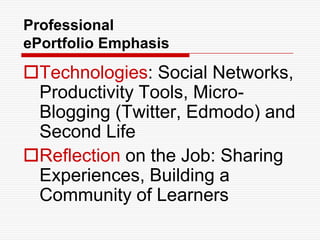 Personalizing & Goal Setting