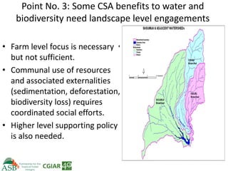 Climate Smart Agriculture -ASB World Bank Presentation