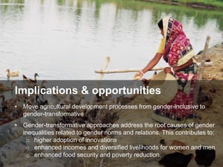 Gender Norms Matter in Aquatic Agricultural Innovation Process: Empirical Insights from Bangladesh