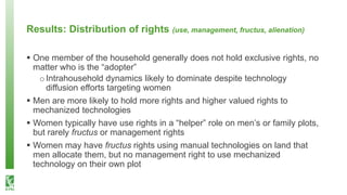 What happens after technology adoption? Gendered aspects of small-scale irrigation technologies in Ethiopia, Ghana, and Tanzania