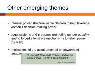 Grafted understandings of empowerment in agriculture: a qualitative gendered comparison of Ethiopian smallholder farmers