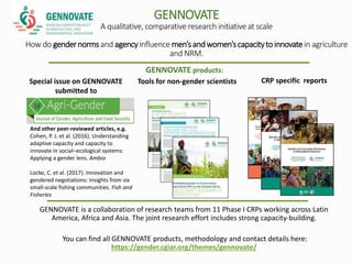 CGIAR Collaborative Platform on Gender Research - Communities of Practice