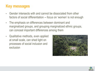 Unpacking ‘Gender’ in India’s Joint Forest Management Program: Lessons ...