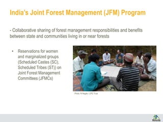 Unpacking ‘Gender’ in India’s Joint Forest Management Program: Lessons from two Indian states