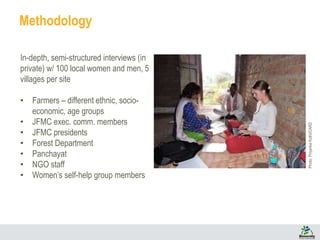 Unpacking ‘Gender’ in India’s Joint Forest Management Program: Lessons from two Indian states