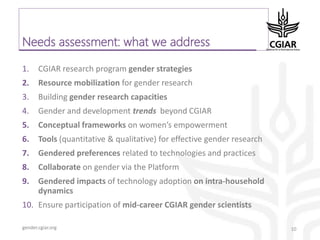 First annual scientific conference - overview