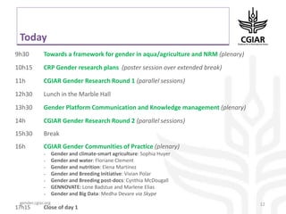 First annual scientific conference - overview