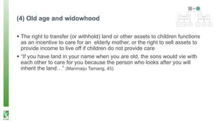 Property rights, women’s empowerment, and intersectionality in Nepal