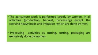 The Constraints of women refugees in accessing work: the case of Syrian refugees in Lebanon