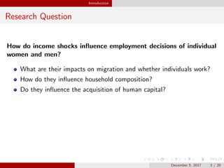 Migration responses to household income shocks: evidence from Kyrgyzstan