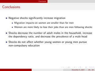 Migration responses to household income shocks: evidence from Kyrgyzstan