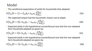 Empowerment, climate change adaptation, and agricultural production: evidence from Niger
