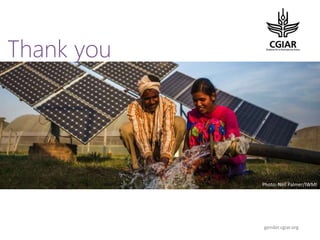 Gender platform communication and knowledge management: looking back 2017 - looking forward to 2018