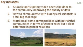 Gendered challenges in adapting to the state policy on organic potato farming, East Khasi Hills, Meghalaya, India