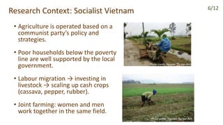 Rural masculinities in Central Vietnam