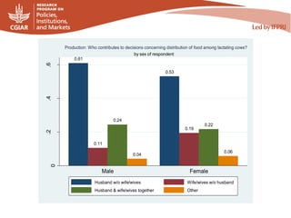 Using vignettes to understand intra-household decision-making