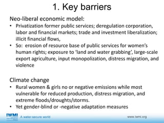 UN Women/FAO/IFAD/WFP Expert group meeting (Sept. 2017) summary report
