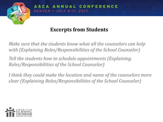 Spotlight Stigma and Barriers: Examining Secondary Students' Attitudes toward School Counseling