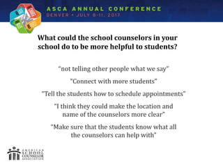 Spotlight Stigma and Barriers: Examining Secondary Students' Attitudes toward School Counseling