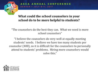 Spotlight Stigma and Barriers: Examining Secondary Students' Attitudes toward School Counseling