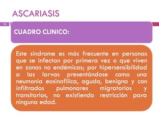 ASCARIASIS 